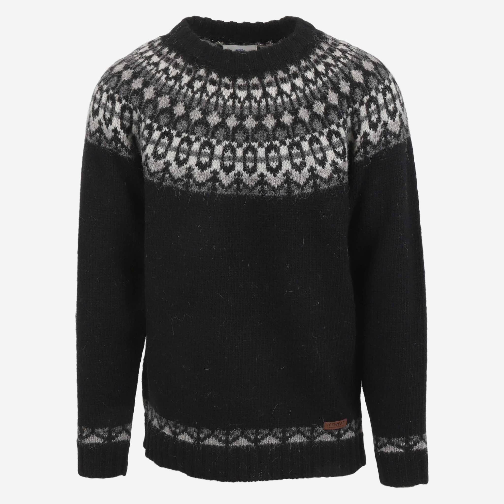 Fróði Icelandic pattern wool sweater
